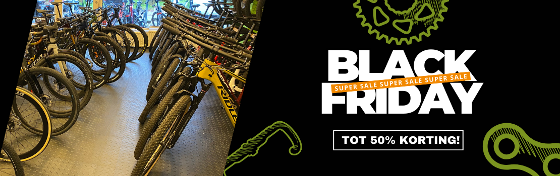 Black Friday bij Carlo Boonstra de Fietsspecialist!